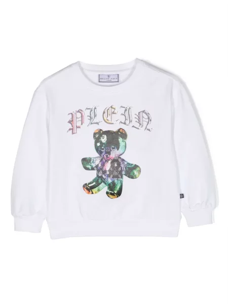 Bluza dziecięca Philipp Plein biała
