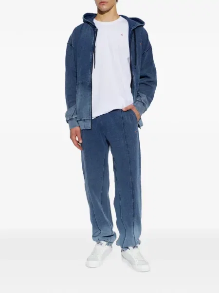 Pantaloni Diesel alergare albastru