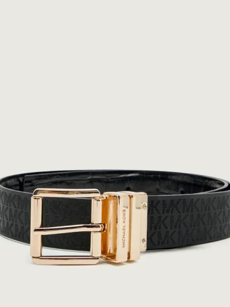 Michael Kors din piele cu două fețe negru