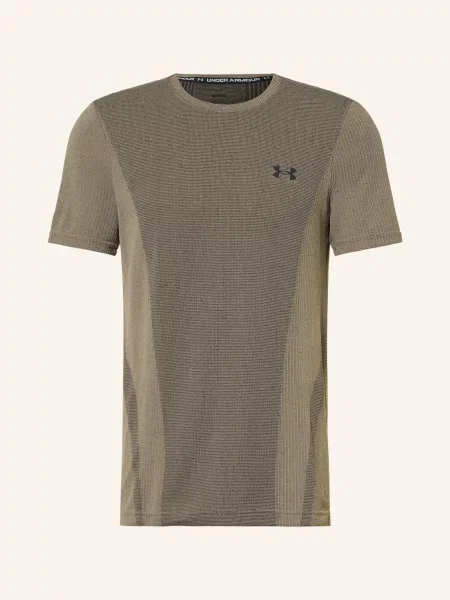 Under Armour Funkční Tričko Ua Vanish Seamless khaki černá