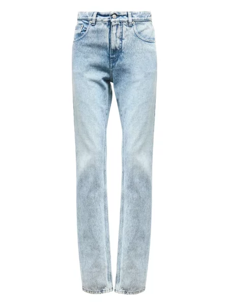 Pantaloni Mm6 Maison Margiela cu 5 buzunare albastru