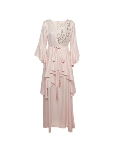 Rochie maxi Eleganza La Mode roz