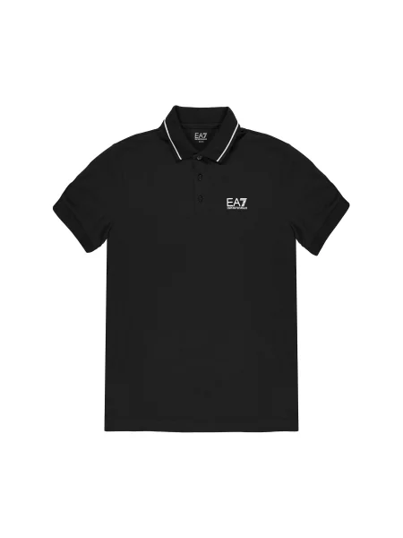 Polo majica Ea7 črna