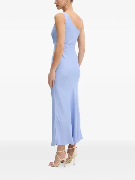 Rochie midi Twinset drapată albastru