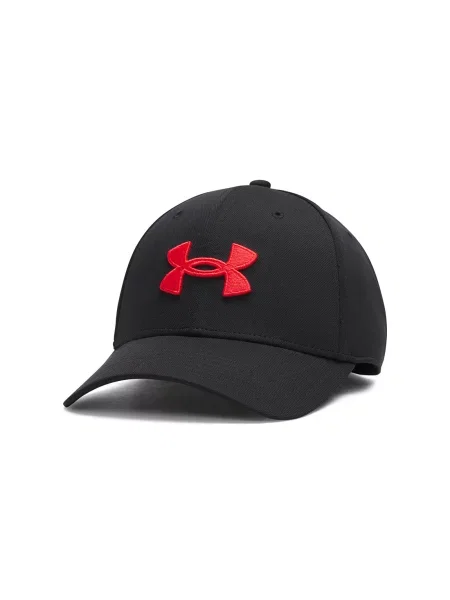 Шапка с козирка Under Armour синьо с апликация черно