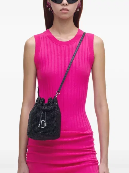 Kamínky klobouk Marc Jacobs černý