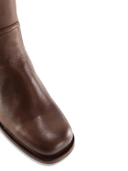 Botine Notabene din piele maro
