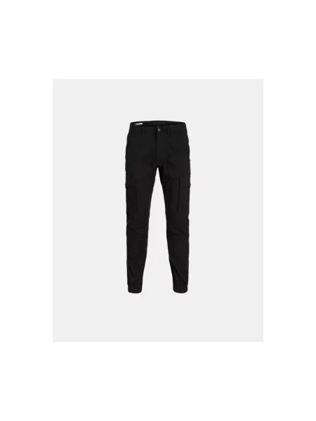 Nohavice Jack & Jones čierna