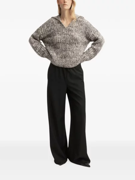 Gulerat tricou polo Iris Von Arnim chunky