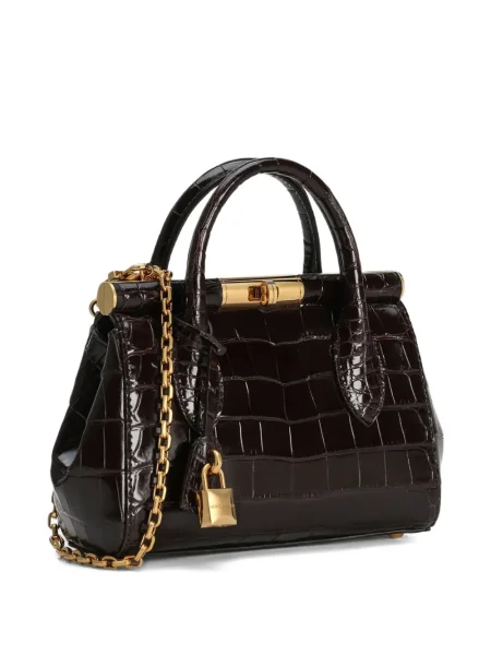 Geantă Dolce & Gabbana maro