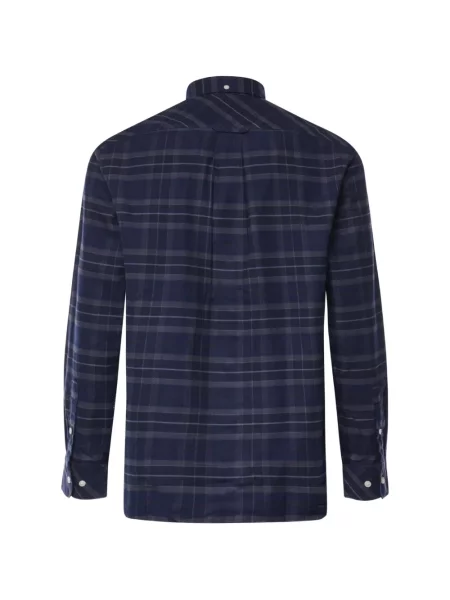 Lung cămașă Barbour albastru