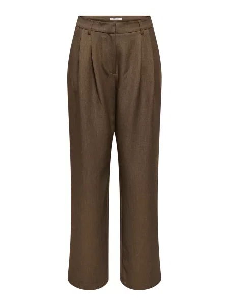ONLY Pantaloni cutați ONLHATTIE' maro