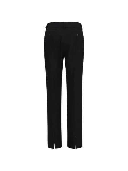 Cu centură pantaloni Sportmax negru