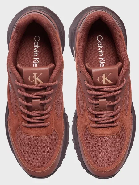 Кроссовки Calvin Klein Jeans коричневые