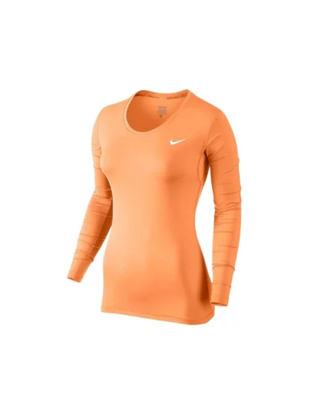 Majica dugih rukava Nike narančasta