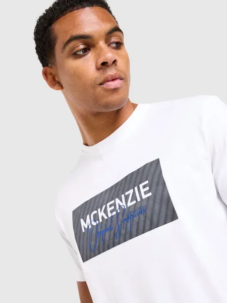 Mckenzie T-Shirt Levy biała
