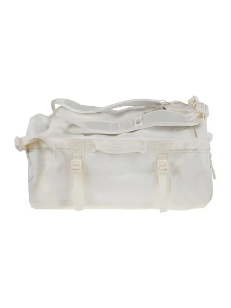 Torba podróżna The North Face Base Camp Duffel S 50 l white dune/white beżowa