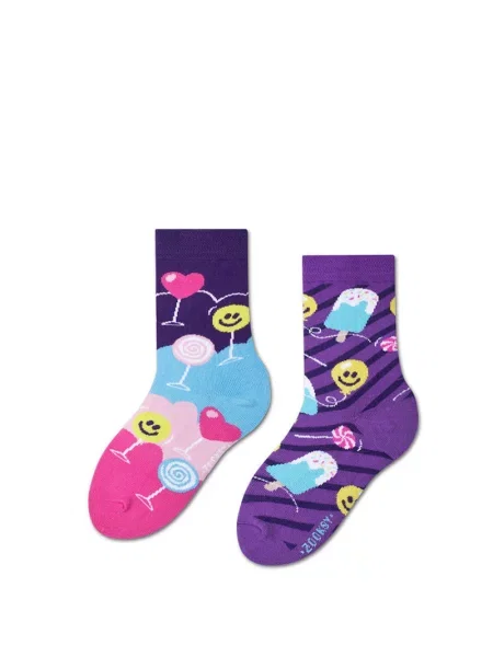 Čarape Zooksy/rainbow Socks ljubičasta