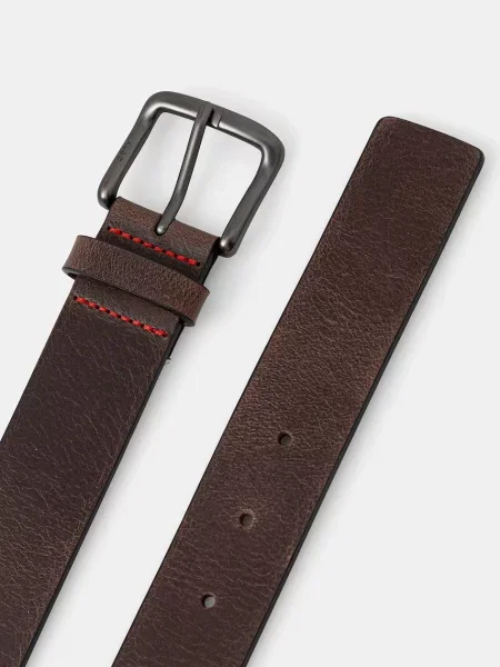 Кожаный ремень Hugo с ремешками