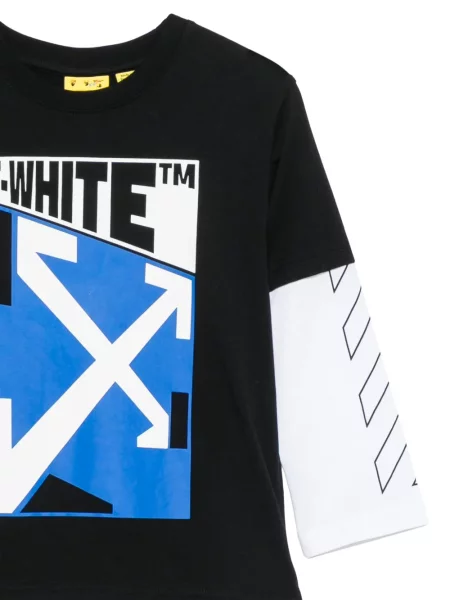 Koszulka dziecięca Off-white biała