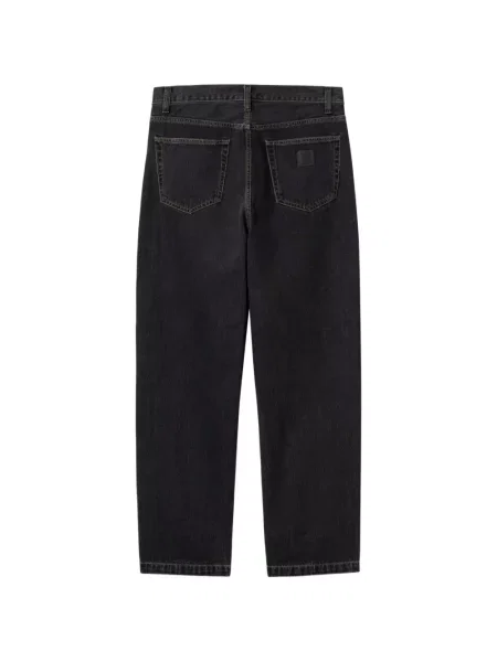 Blugi Carhartt Wip cu strasuri negru