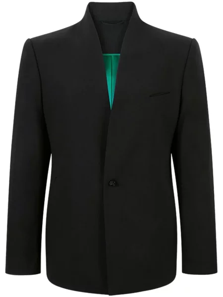 Geacă Shanghai Tang de lână negru