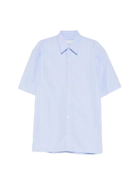 Koszula Dries Van Noten niebieska
