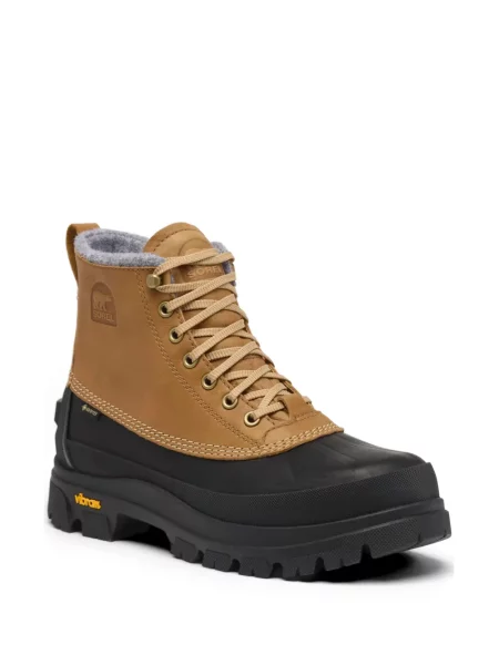 Botine Sorel cu șireturi din dantelă
