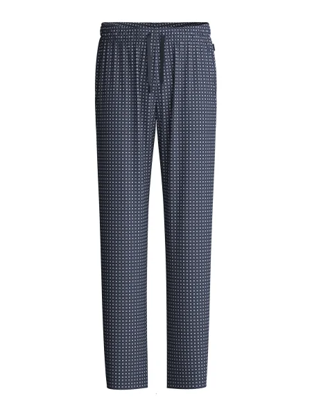 CALIDA Spodnji del pižame mornarska / opal bela