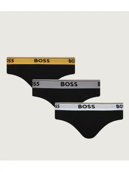 BOSS Alsónadrág szett Brief 3P Power fekete