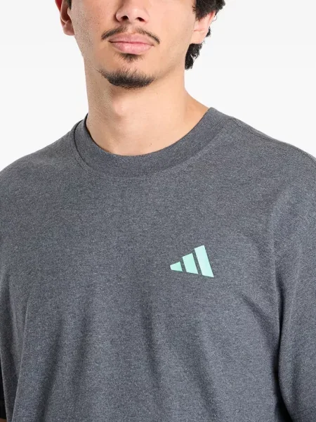 Top sport Adidas cu dungi de catifea cord tenis albastru