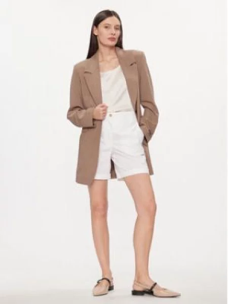 Tommy Hilfiger Šortky z materiálu bílá