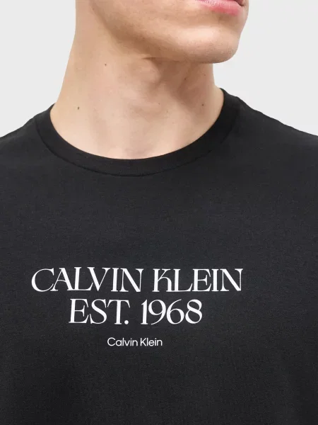 Футболка Calvin Klein Jeans чорна