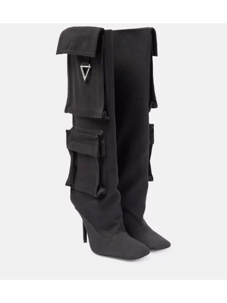 Platno čizme The Attico crna