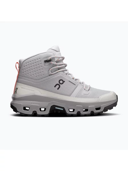 Încălțăminte de drumeție pentru femei On Cloudrock Mid Waterproof glacier/alloy