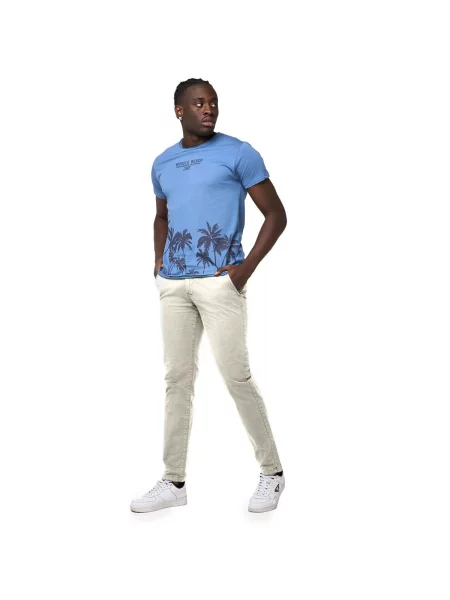 Pantaloni chino Leone 1947 galben