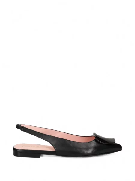 Balerini Pretty Ballerinas slingback negru