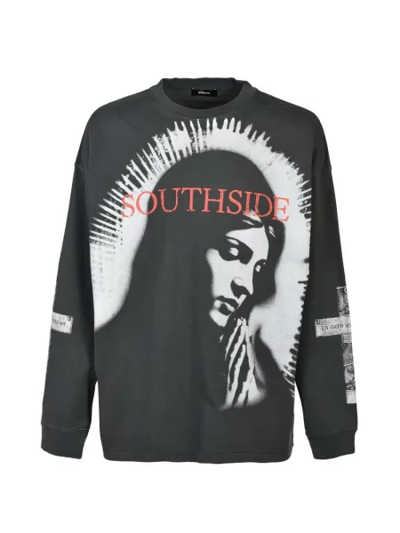 Lung tricou Breath negru