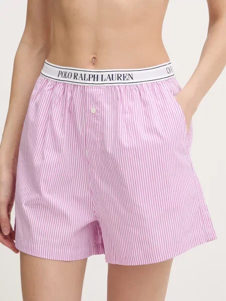 Piżama Polo Ralph Lauren różowa