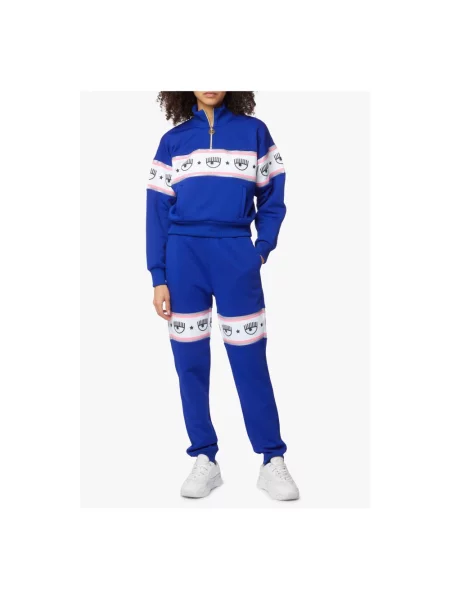 Spodnie Chiara Ferragni Collection niebieskie