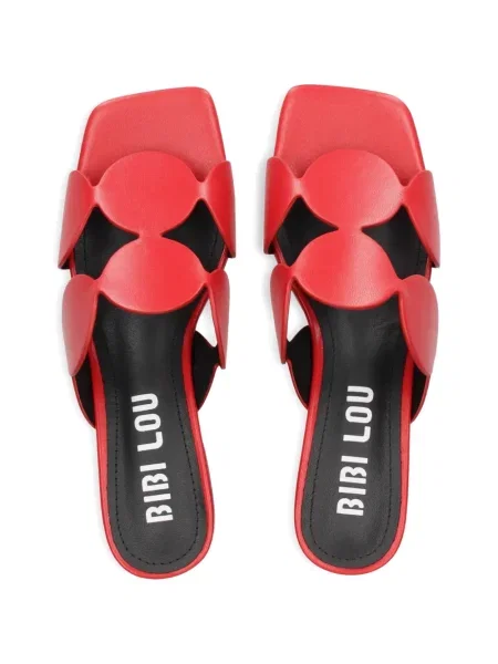 Papuci tip mules Bibi Lou roșu