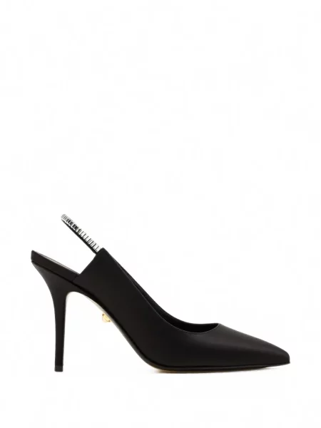 Pantofi cu toc Alevì slingback negru