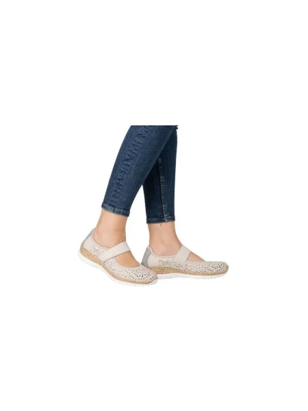 Pantofi Rieker bej
