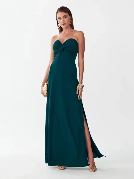 BWLDR Rochie de seară Chase închis verde