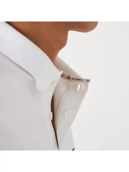Lacoste Koszulka Polo Z Nadrukiem Regular Fit biała