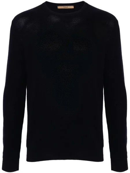 Pulover Nuur tricotate albastru