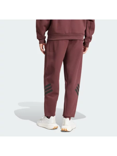 Adidas Spodnie dresowe Future Icons Bordowy brązowe