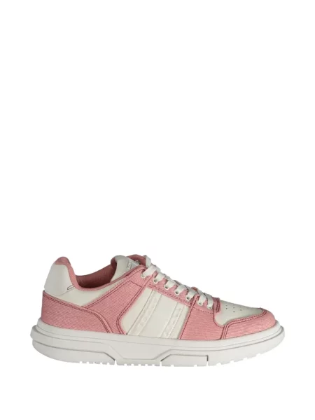 Top Tommy Hilfiger de catifea cord roz