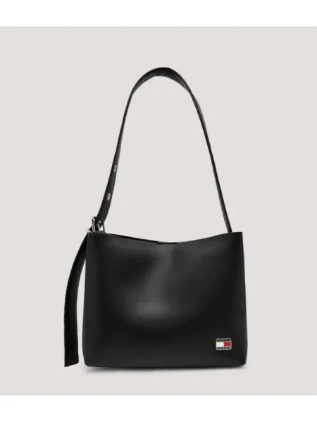 Geanta crossbody Tommy Jeans negru