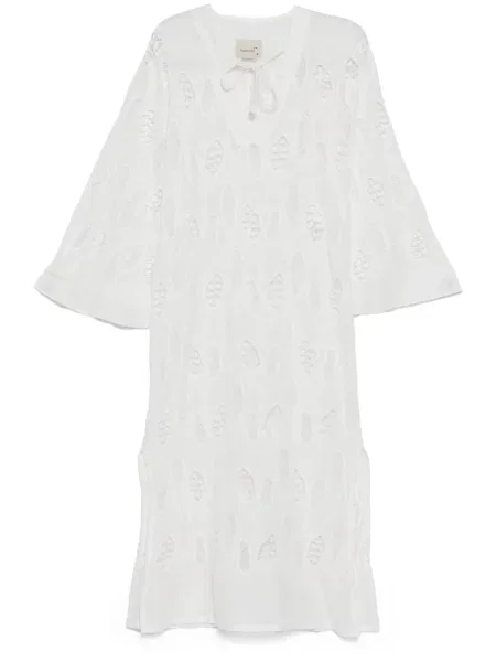 Rochie Bambah de costum alb